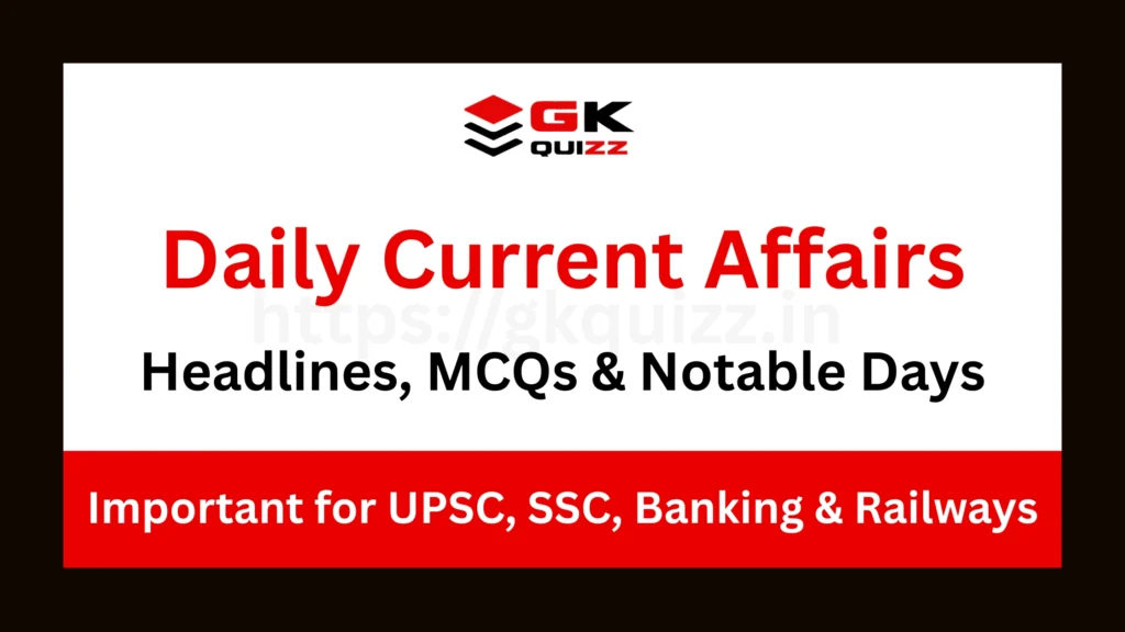 Daily Current Affairs 25 January 2026