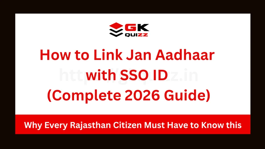 How to Link Jan Aadhaar with SSO ID