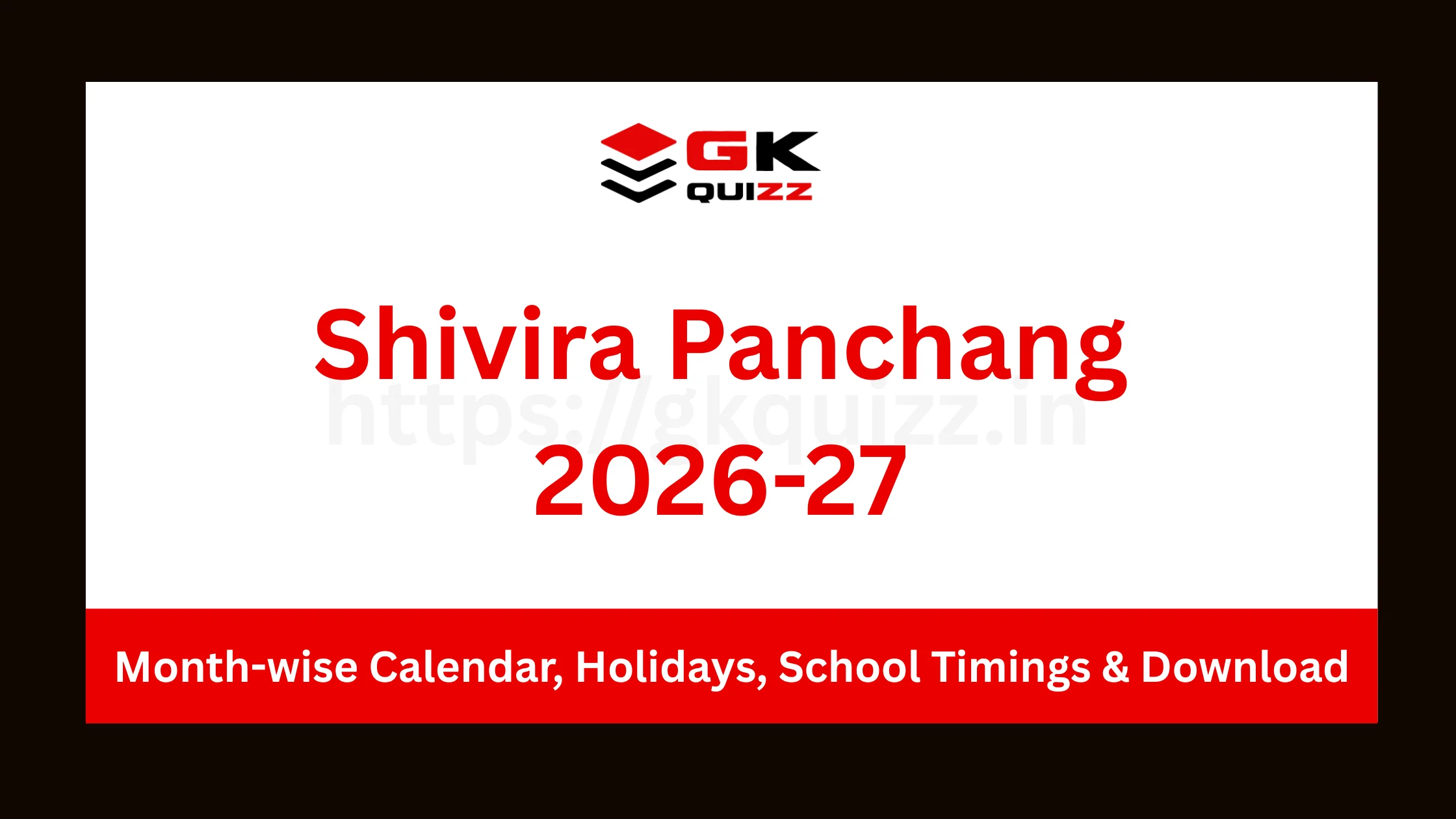 Shivira Panchang 2026-27 Rajasthan PDF: Month-wise PDF Download