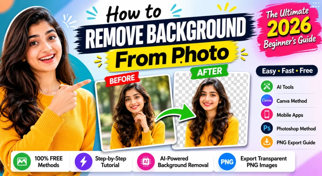 How to Remove Background from Photo The Ultimate 2026 Beginner’s Guide